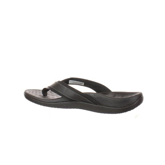 Vionic Mens Tide Black Flip Flops Size 12 Medium (D, M) - Picture 3 of 4